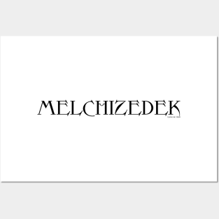 Meshuggah Parody Melchizedek Metal Logo Posters and Art